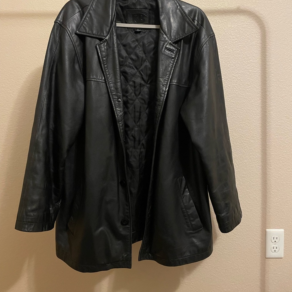 Classic Black Leather Jacket